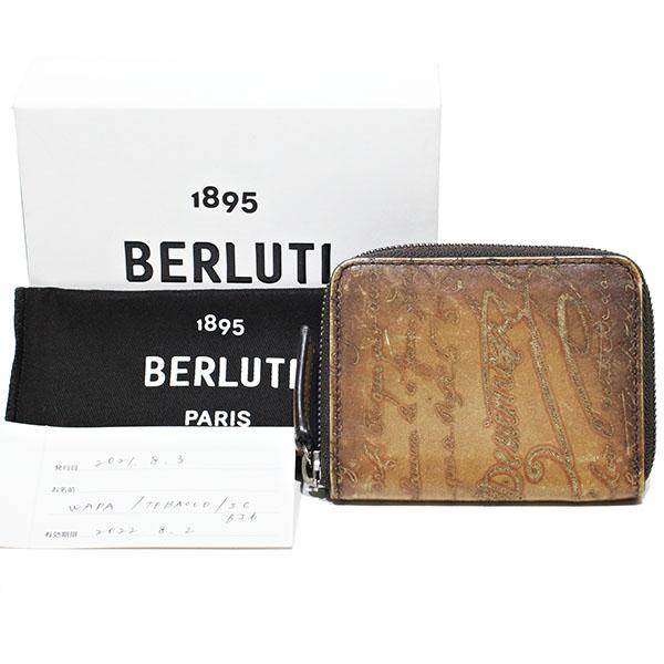 Berluti（ベルルッティ） ワパ スクリットレザー ジップ付き コイン