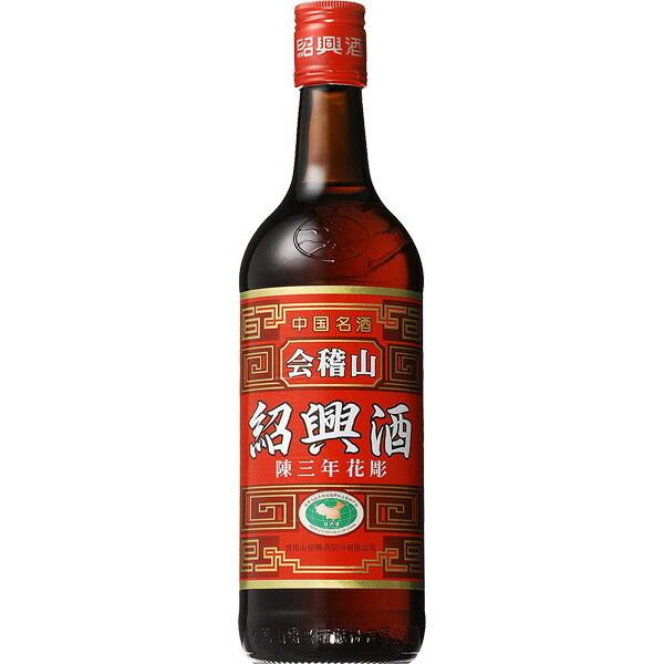 紹興酒 会稽山陳三年 17度 600ml(正規輸入品) : 世界のお酒