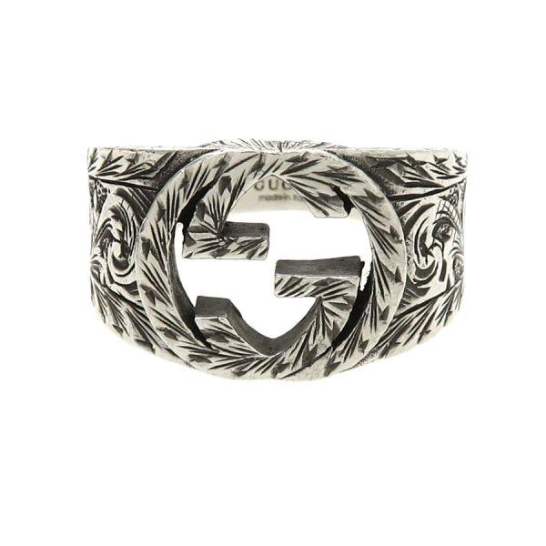 GUCCI（グッチ） インターロッキングGリング#21 SV925/13.6g Bランク