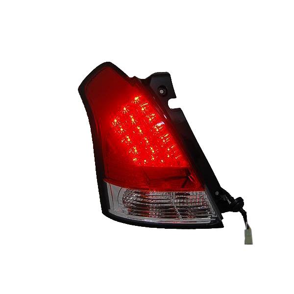 スイフト ZC/ZD 11S/21S 前期 クリスタル LEDテールランプ [レッド