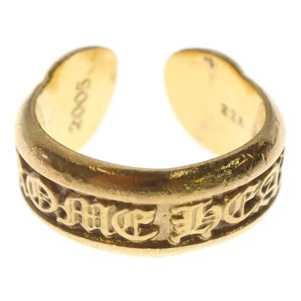 CHROME HEARTS（クロムハーツ） 22K SM SCROLL LABEL スモール