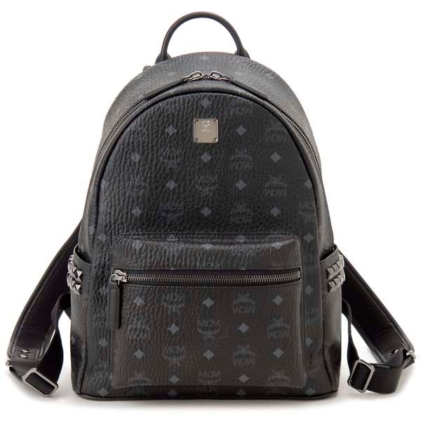 MCM（エムシーエム） リュック メンズ レディース ブラック 黒
