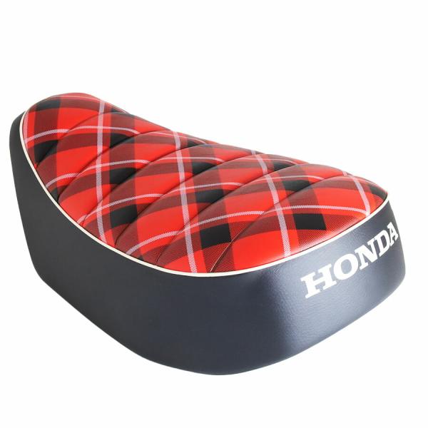 ホンダ（HONDA） MONKEY125 JB03 レッド チェック柄 シートCOMP.，シ