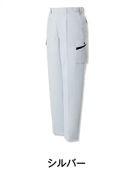 JICHODO】 82002 エコ製品制電ストレッチワンタックカーゴパンツ [秋冬