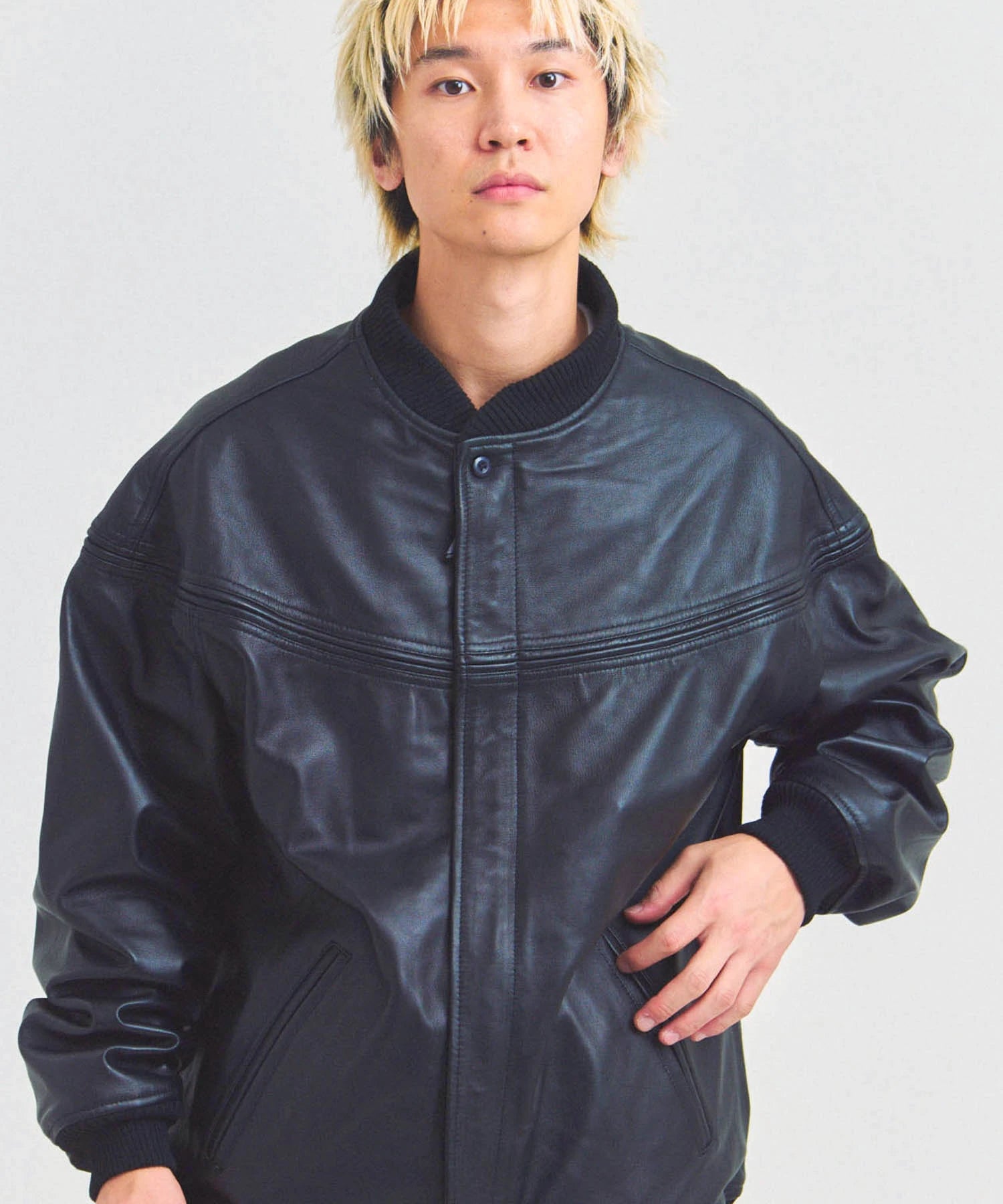 Town craft leather derby jacket – JACKROSE