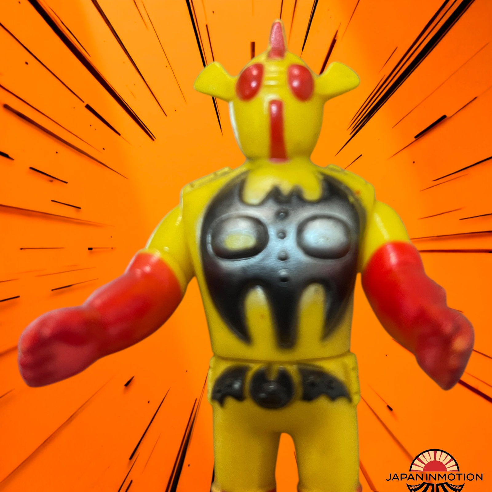Bullmark 1970s Takatoku Akumaizer 3 Evil vinyl sofubi Figure Japan