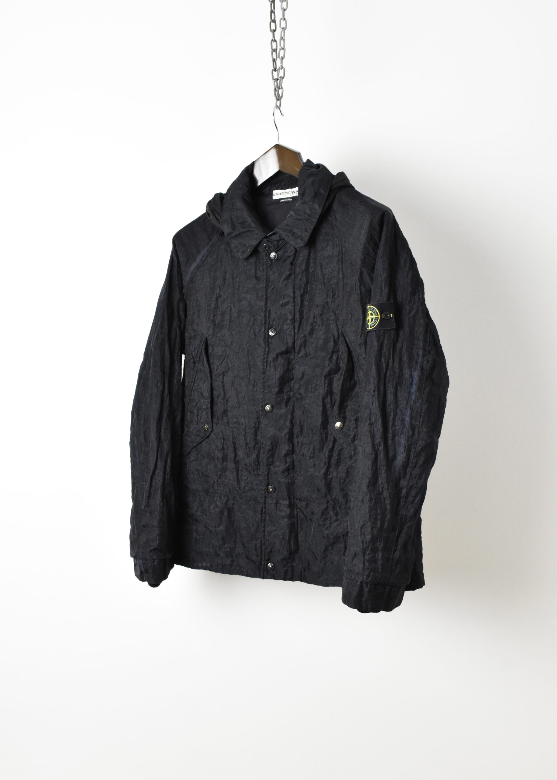AW02 STONE ISLAND QUILT-LINED MONOFILAMENT JACKET - Jazzy Badger