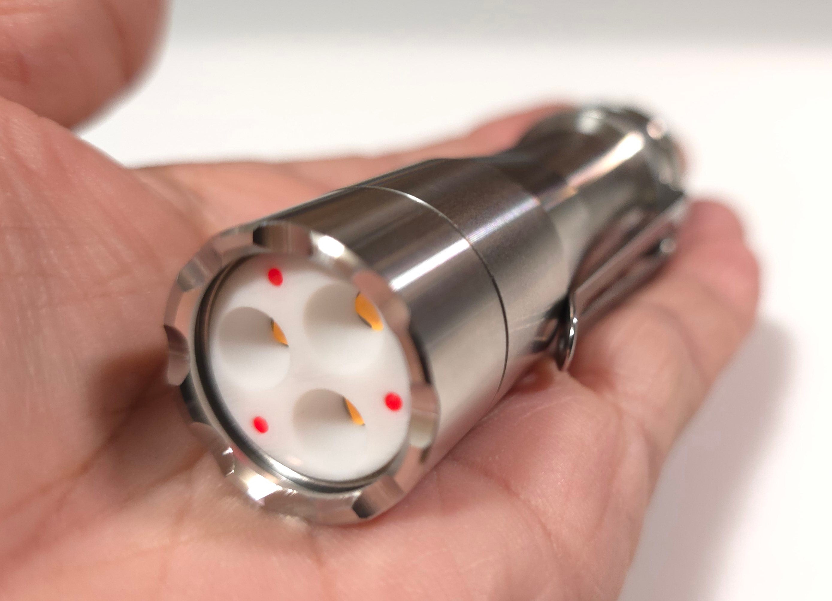 Lumintop FW3A SS Stainless-Steel Custom LED Flashlight – JLHawaii808