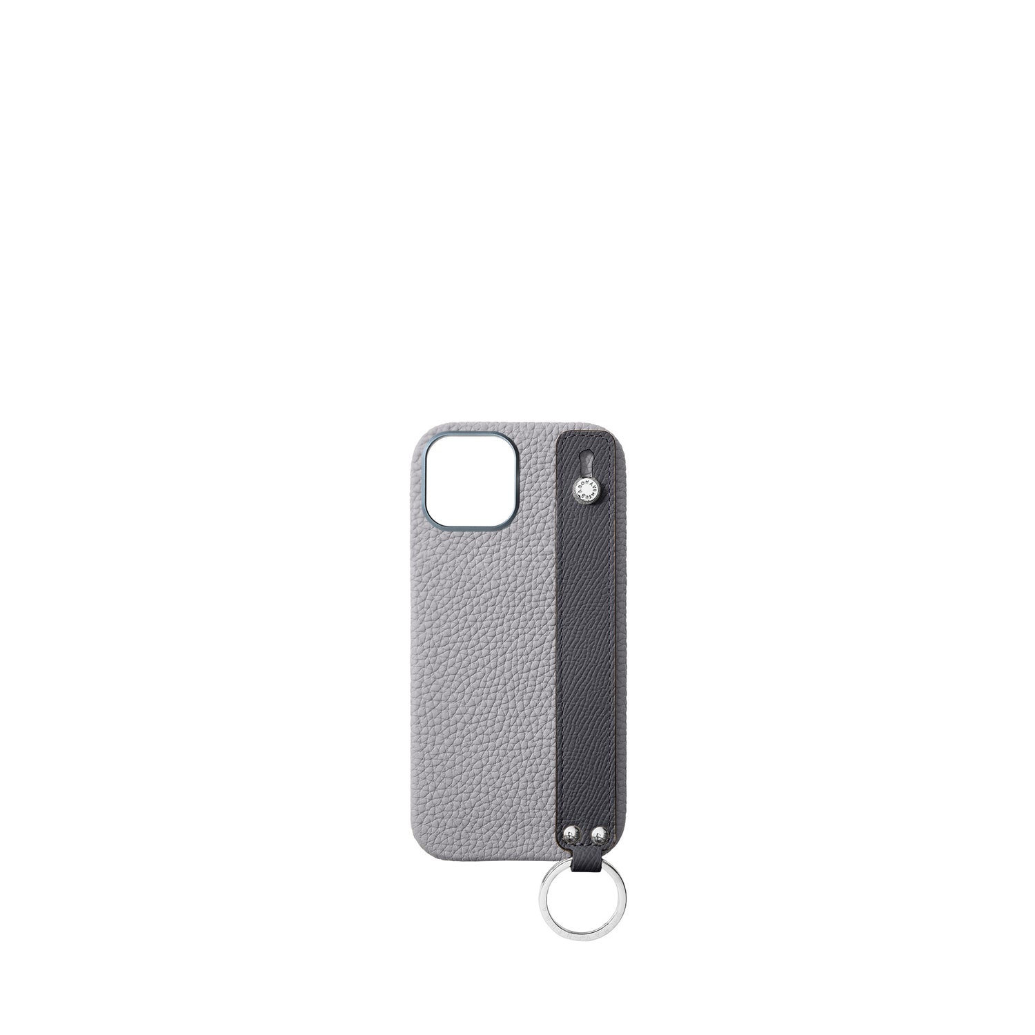 iPhone 16) ハンドル付き バックカバーケース シュリンクレザー
