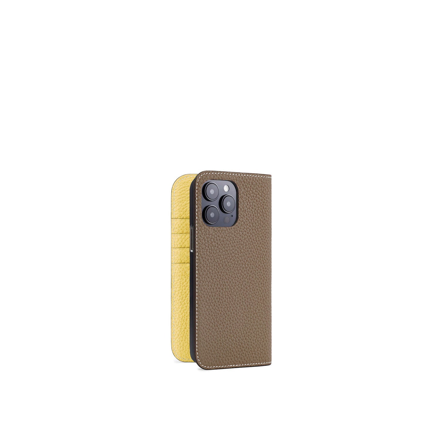 iPhone 15 Pro Max) ダイアリーケース シュリンクレザー