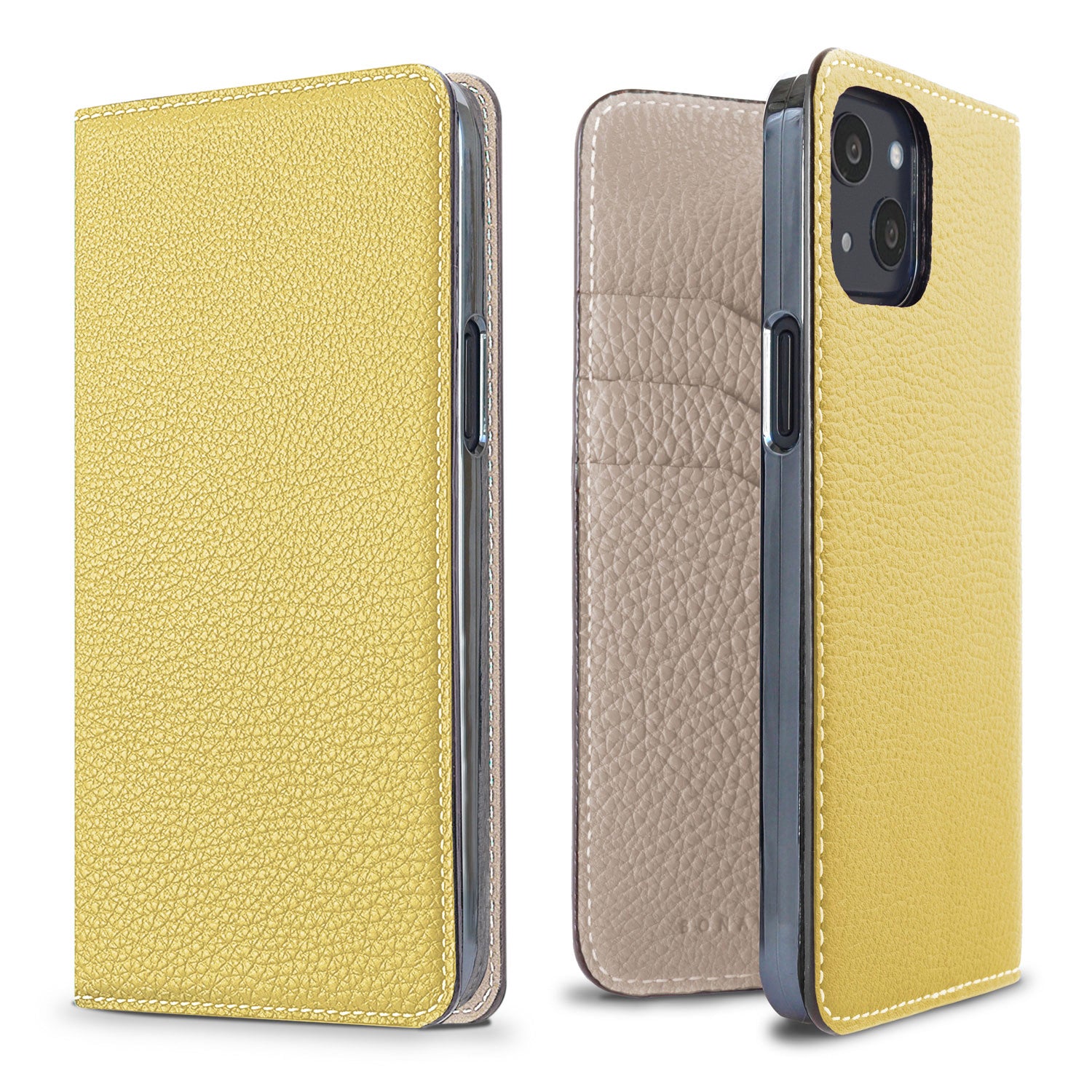 iPhone 13) ダイアリーケース シュリンクレザー