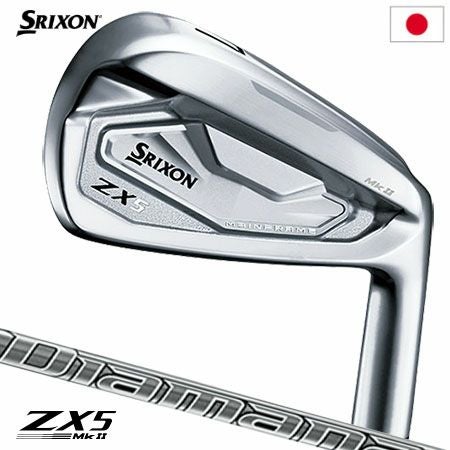 毎日発送】スリクソン ZX5 Mk II アイアン 6本組(#5-9,PW) メンズ 右用