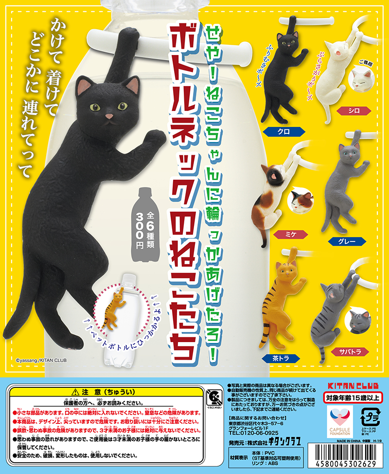 ボトルネックのねこたち｜株式会社キタンクラブ