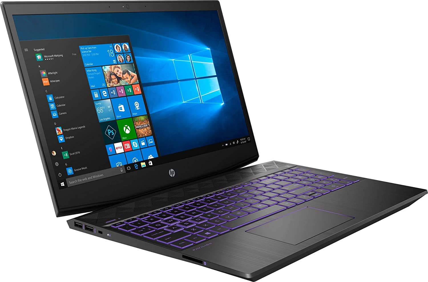 HP Pavilion Gaming 15 2018 - i7-8750H · GTX 1050 · 15.6”, Full HD