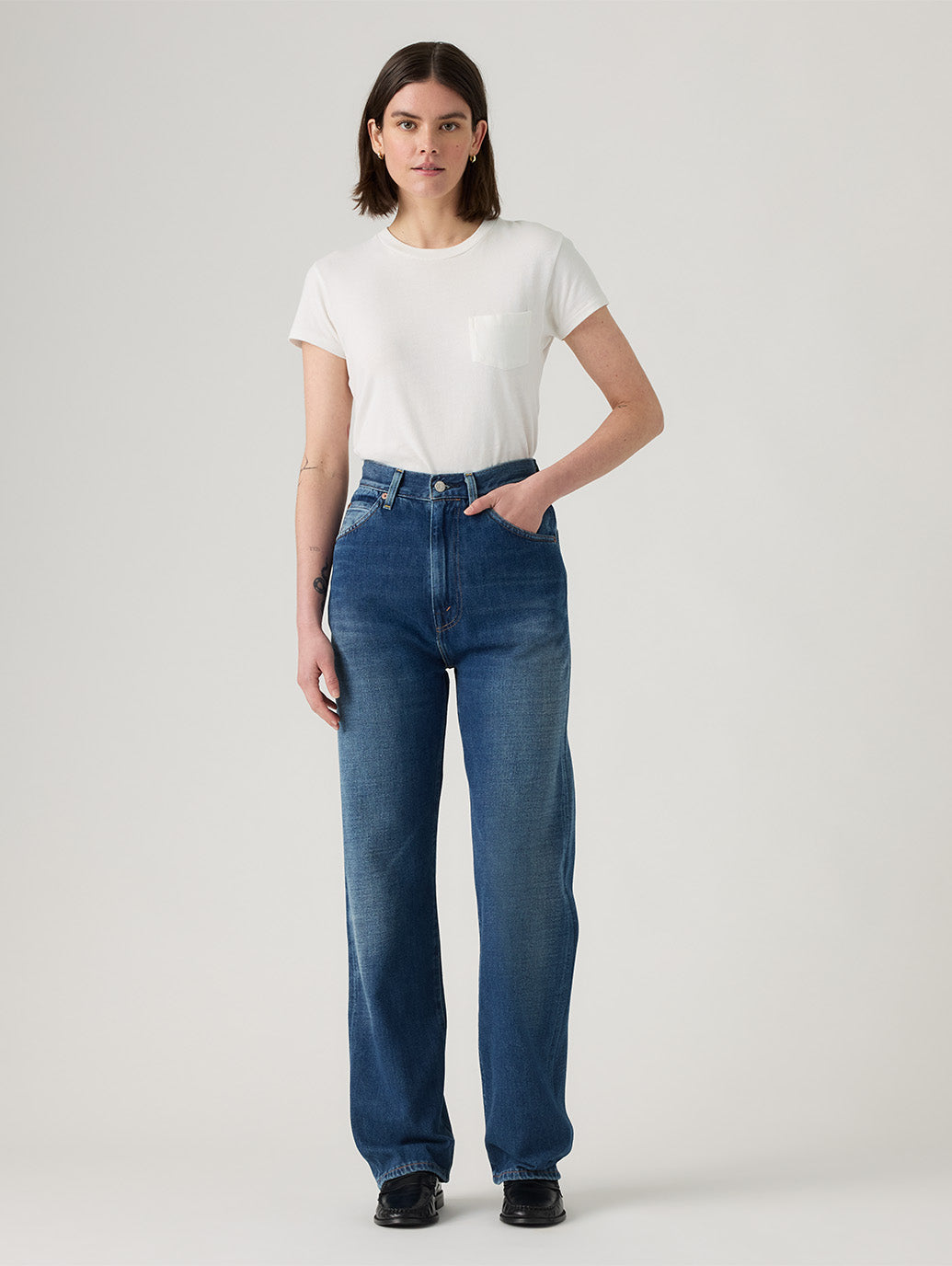 LEVI'S® VINTAGE CLOTHING 1950'S 701 ジーンズ ミディアムインディゴ