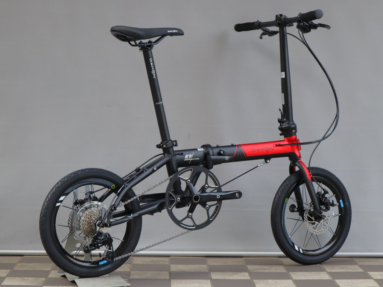 DAHON K9X 同等 ☆ 超軽量【8KG】☆Tiagra 10速 クリア塗装 DAHON