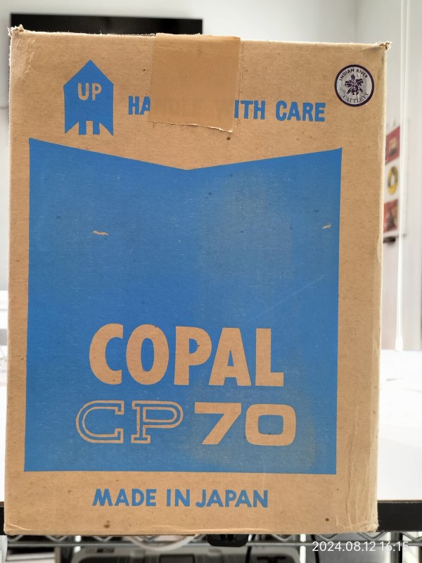 1979/昭和54/COPAL CP70/8mm PROJECTOR for Single8 Super8 Regular8