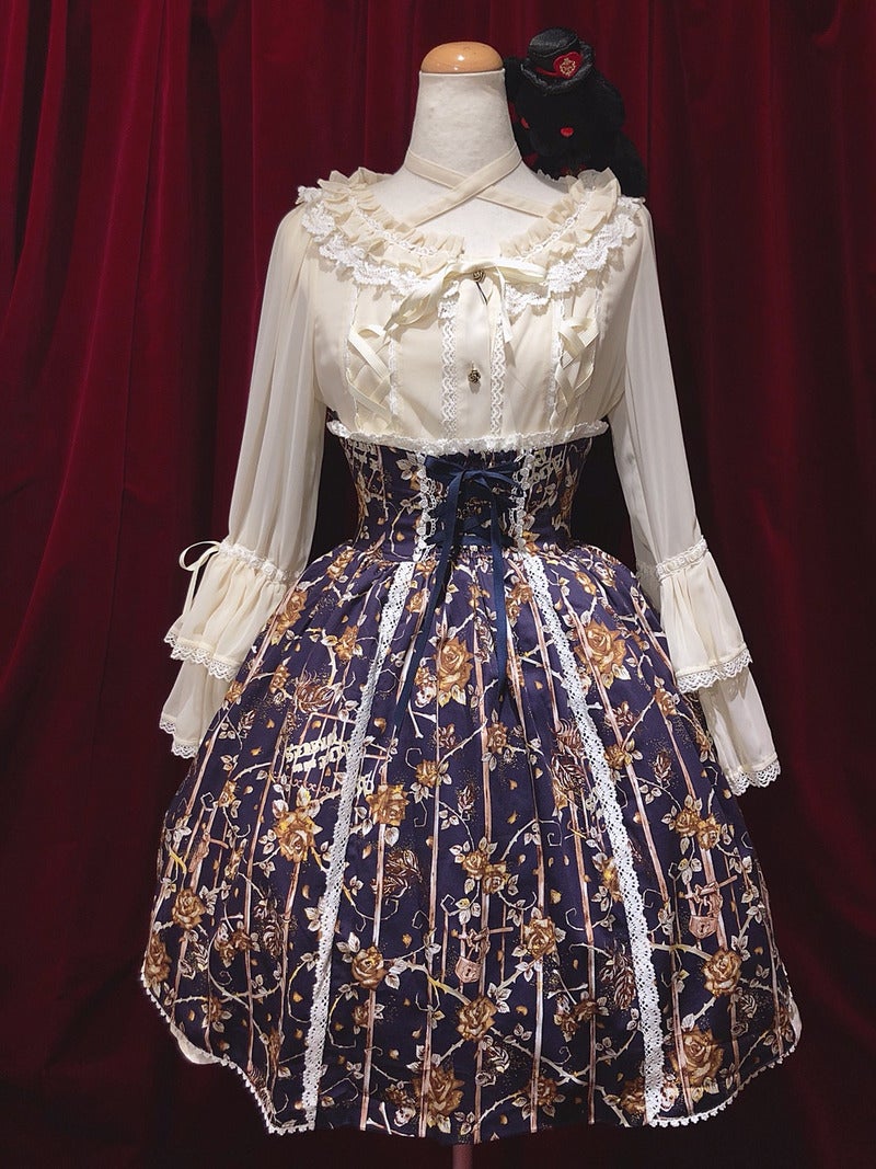 Rose Jail Bustle Skirt by Alice and the Pirates