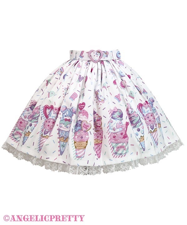 Decoration Ice Cream Skirt by Angelic Pretty