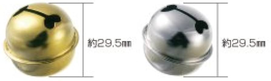 Amazon.co.jp: 株 京都物産 鈴 超特大 30mm 10個入 金 : Hobbies