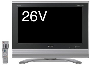Amazon | シャープ 26v型 ハイビジョン 液晶テレビ LC-26BD1 | テレビ 通販