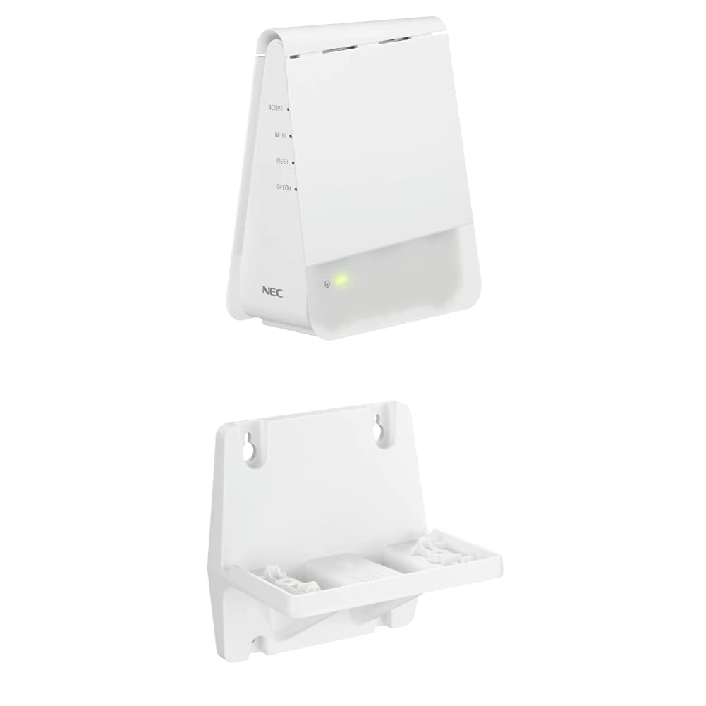Amazon | 【セット】NEC 無線LAN WiFi メッシュルーター単体 ＋壁掛け