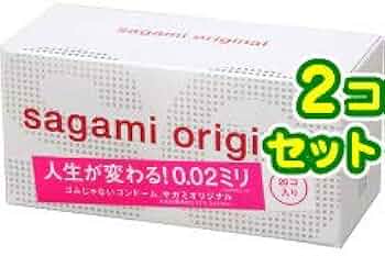 Amazon | サガミオリジナル 0.02ミリ 20コ入×2箱セット | コンドーム