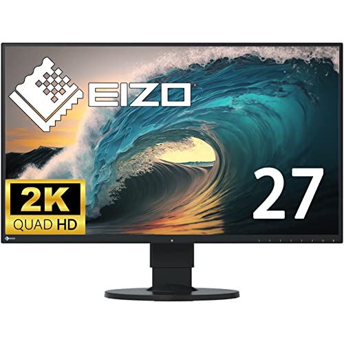 Amazon.co.jp: 【整備済み品】FlexScan EV2750-BK（黒）/フレームレス