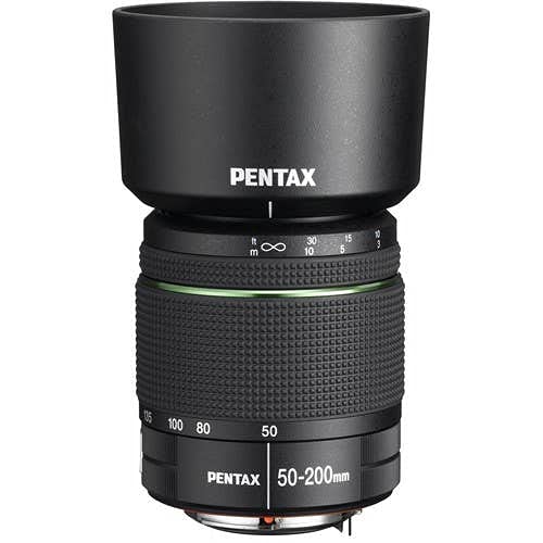 PENTAX smc PENTAX-DA 50-200mm F4-5.6 ED WR Lens (Black) : Amazon