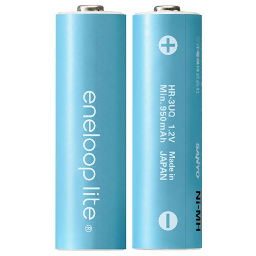 Amazon | SANYO eneloop lite 充電式ニッケル水素電池(単3形2個パック