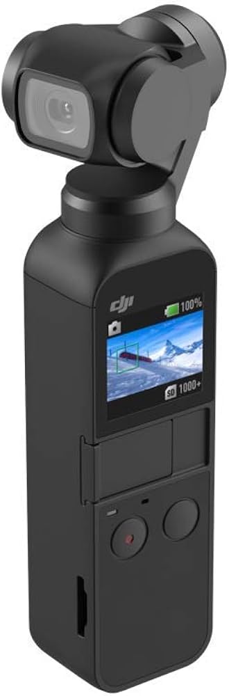 DJI Osmo Pocket - 3-Axis Gimbal Stabiliser with integrated camera