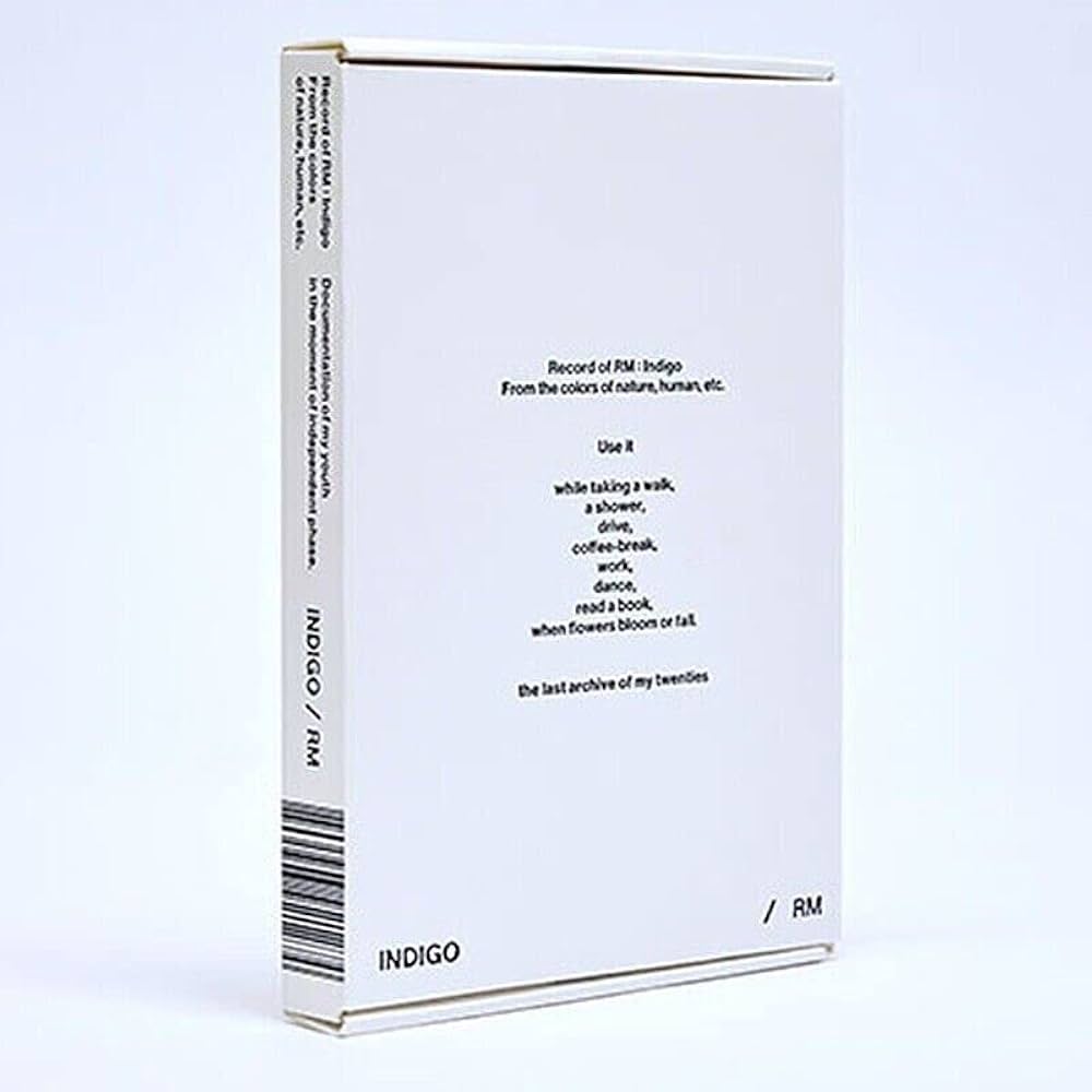 BTS, RM, KIM NAMJUN, KIM NAM JUN - BTS RM INDIGO Album ( BOOK
