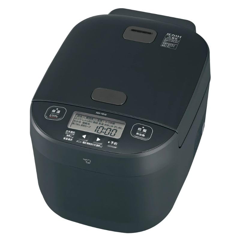Amazon | 象印マホービン 炊飯器 1升 スレートブラック NW-YB18-BZ