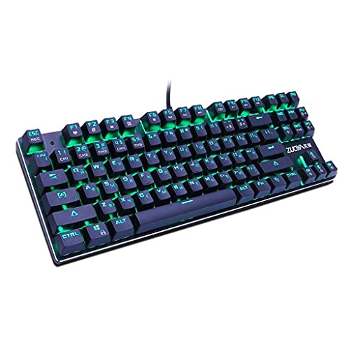 Amazon | IPOTCH ZUOYA X51メカニカルゲーミングキーボード、87キーRGB