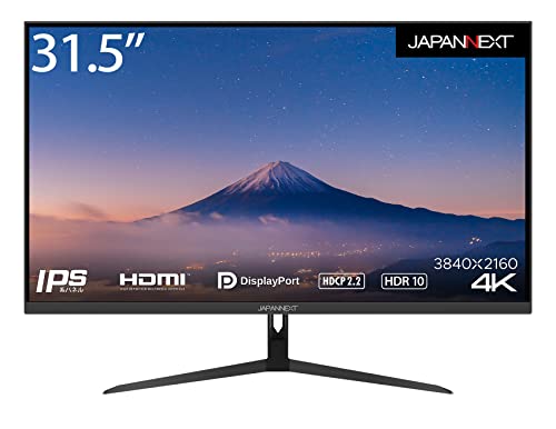 Amazon.co.jp: JAPANNEXT 31.5インチ モニター 4K UHD 3840x2160解像度