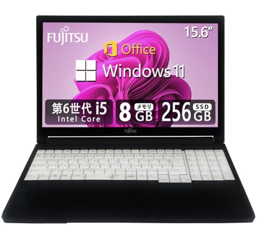 整備済！富士通スリムタイプ 6世代 Corei5 メモリ8G SSD480G 整備済