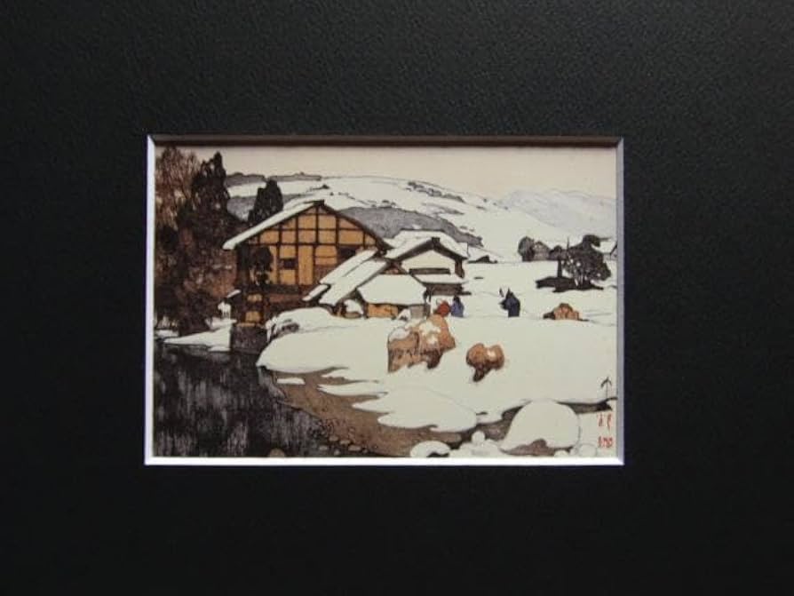 Amazon.co.jp: 吉田博、柏原之雪、画集画、高級額額装付 : ホーム