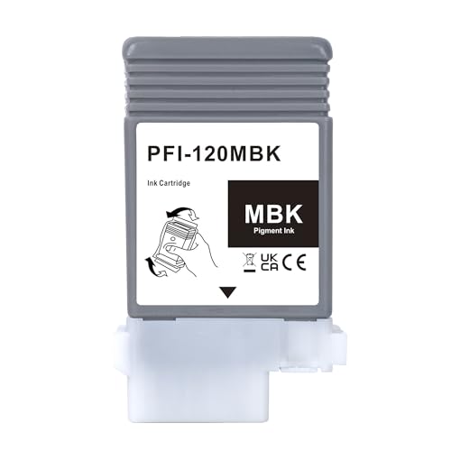 Amazon.co.jp: LCL CANON用 キャノン用 PFI-120 PFI-120MBK 顔料 (1