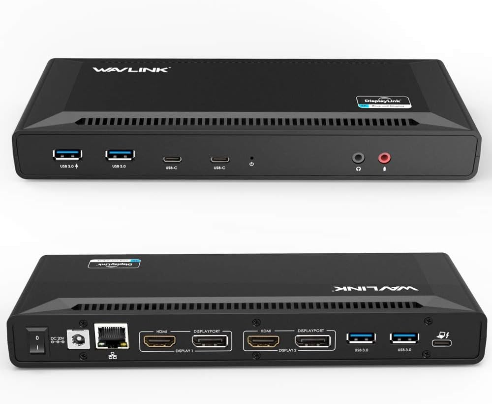 Amazon | WAVLINK USB-C Ultra 5Kユニバーサルドッキングステーション