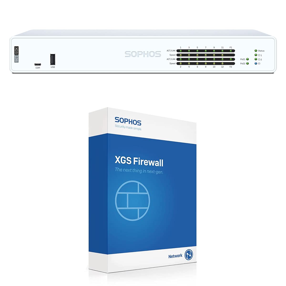 Amazon.com: Sophos XGS 136 Next-Gen Firewall with Xstream