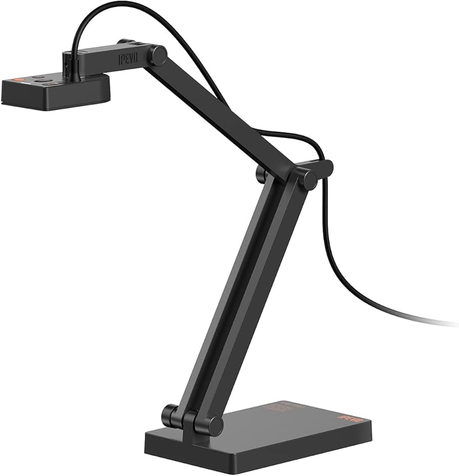 IPEVO V4K PRO Ultra HD USB Document Camera with AI-Enhanced Mic