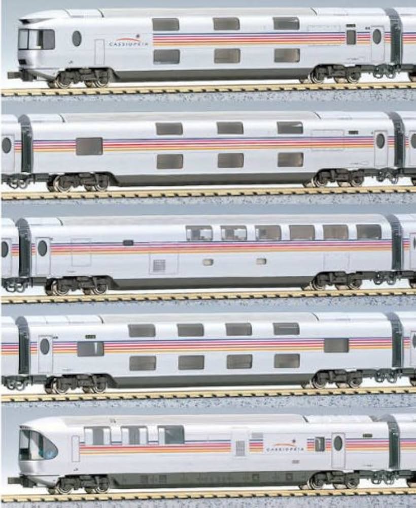 Amazon.co.jp: Nゲージ 車両セット E26系 カシオペア基本 (6両) #10