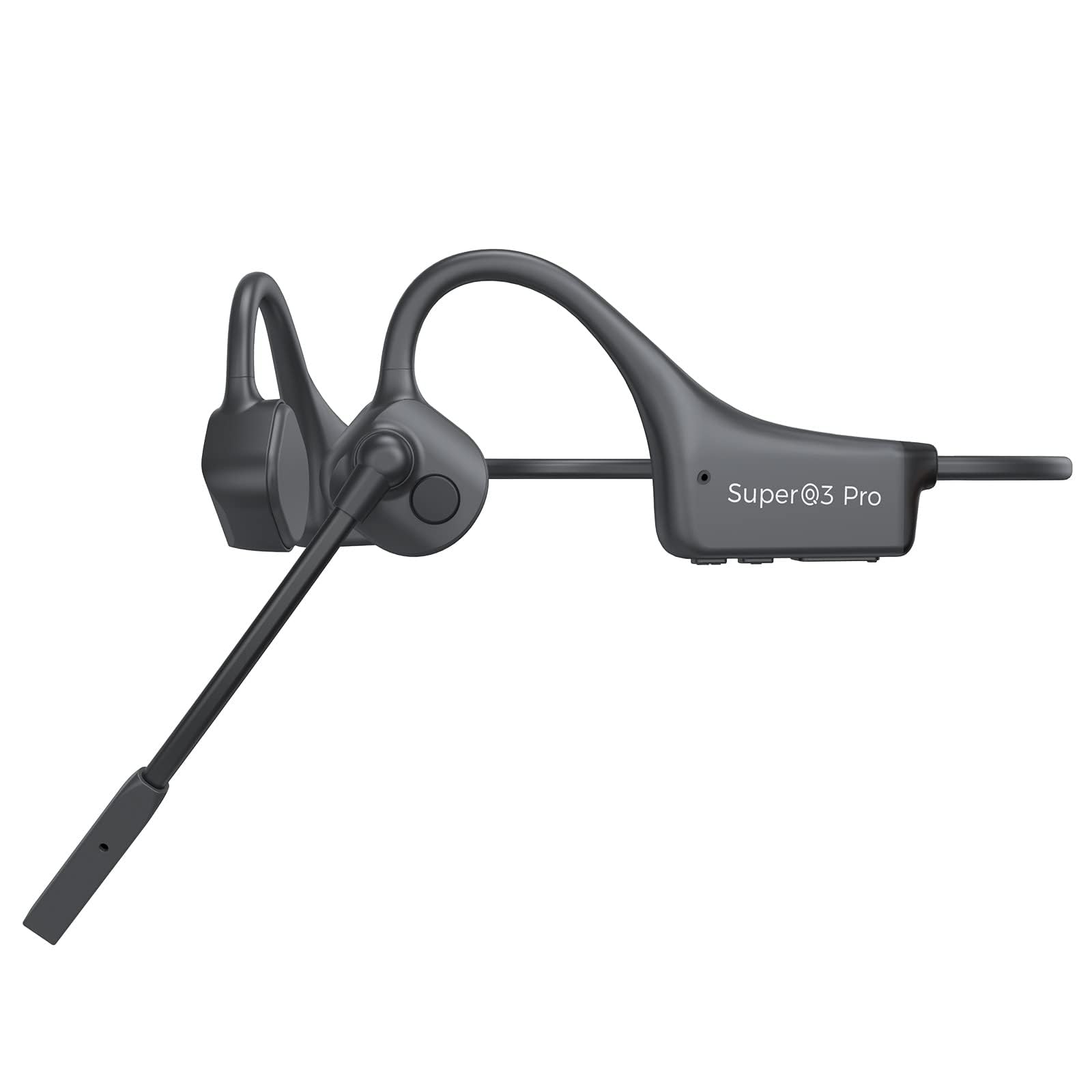 Amazon.co.jp: ヘッドセットBluetooth 6.0、骨伝導イヤホンマイク付き