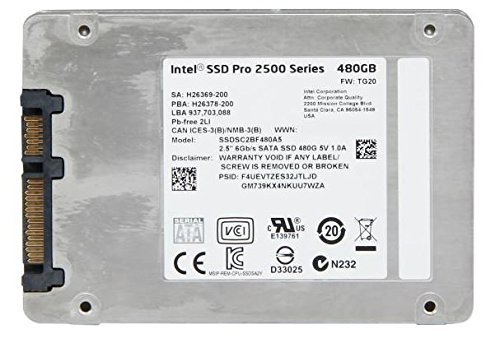 Amazon.com: Intel 1PK PRO 2500 Series Drive SSD SATA 2.5-Inch