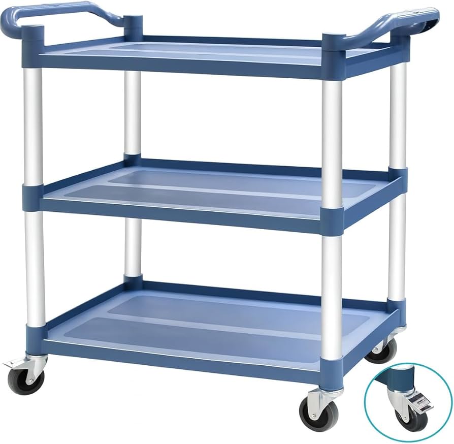 Amazon.co.jp: TUIYIDUOサービスワゴン ツールカート 耐荷重270KG