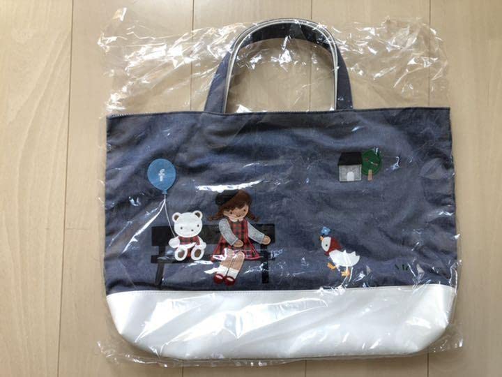 完売品】ファミリア バースデー特別企画限定 リアちゃん デニムトート
