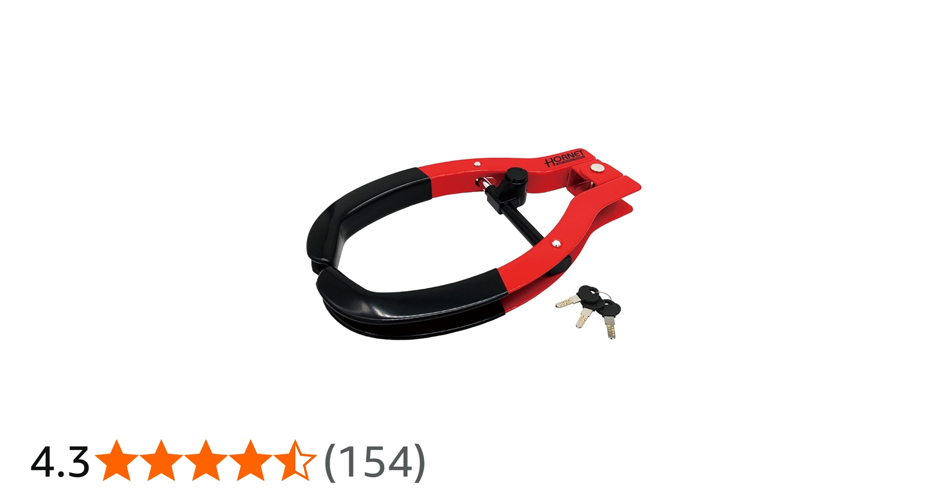 Amazon | HORNET(ホーネット) 加藤電機タイヤロック カラー:レッド