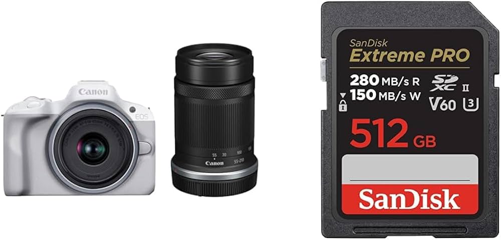 Amazon | Canon ミラーレス一眼カメラ EOS R50 ダブルズームキット(RF