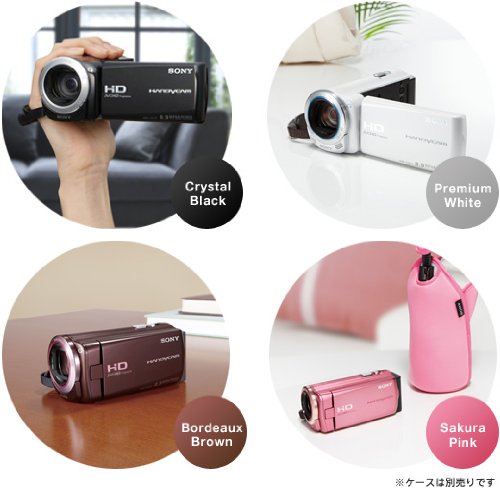 Amazon.co.jp: SONY HDビデオカメラ Handycam CX270V ボルドーブラウン