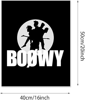 Amazon.co.jp: 油絵画 アートポスター ボウイ Boowy Boøwy インテリア